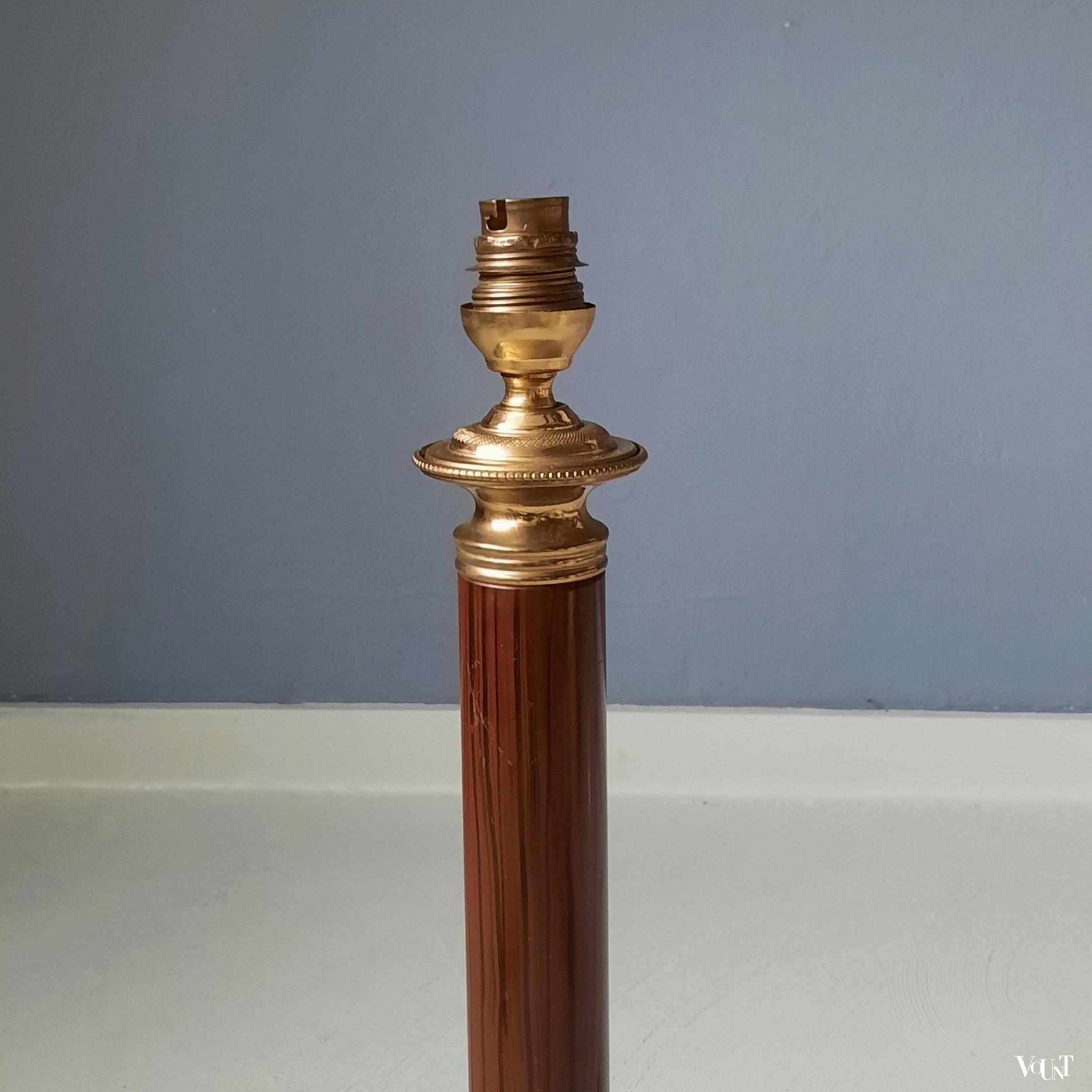 Franse empire-stijl tafellamp, jaren '60