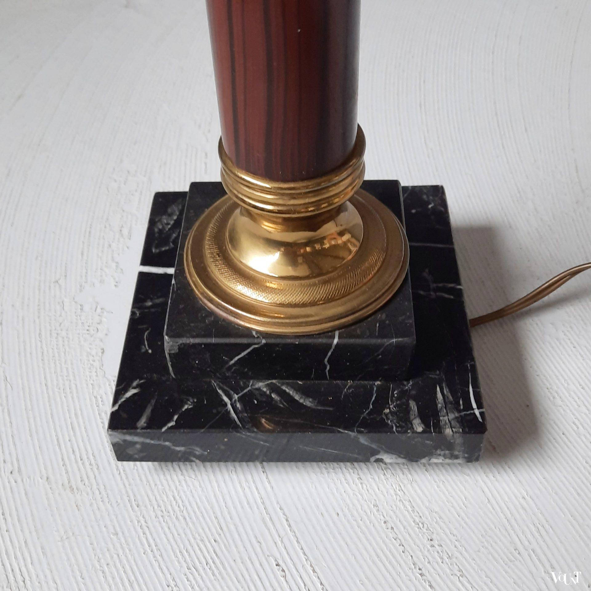 Franse empire-stijl tafellamp, jaren '60