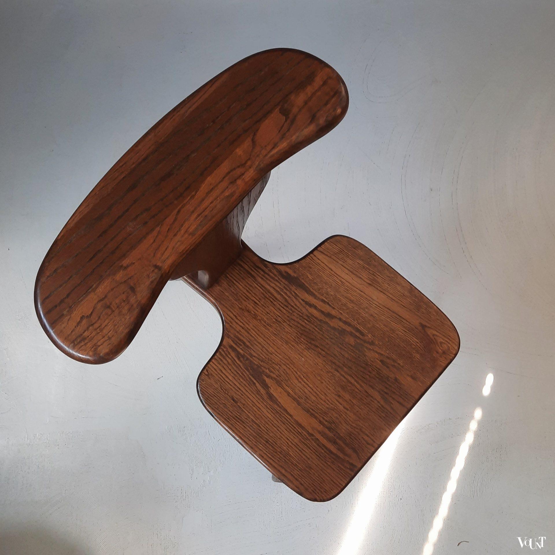 Brutalist rookstoel, jaren '60