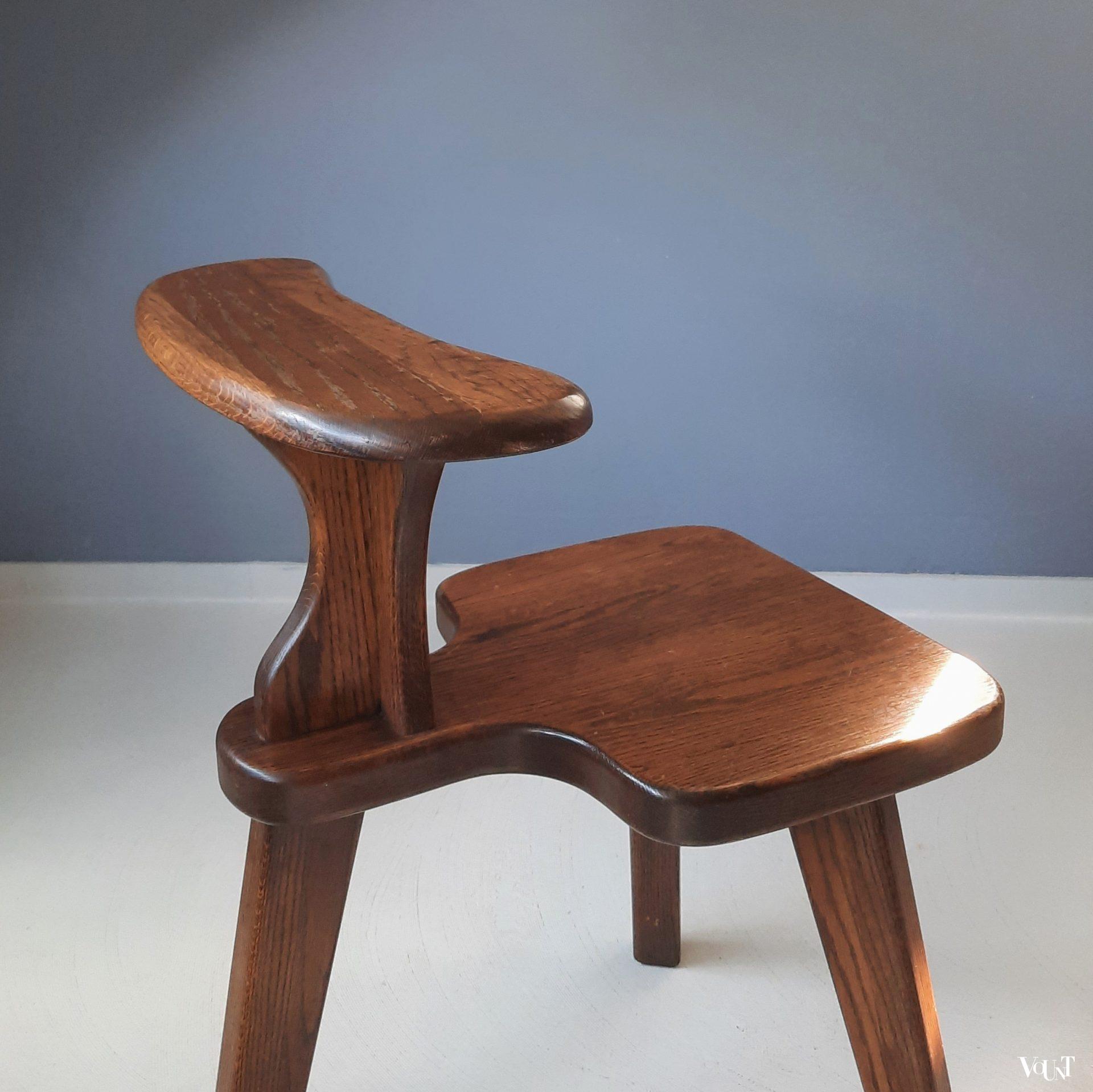 Brutalist rookstoel, jaren '60