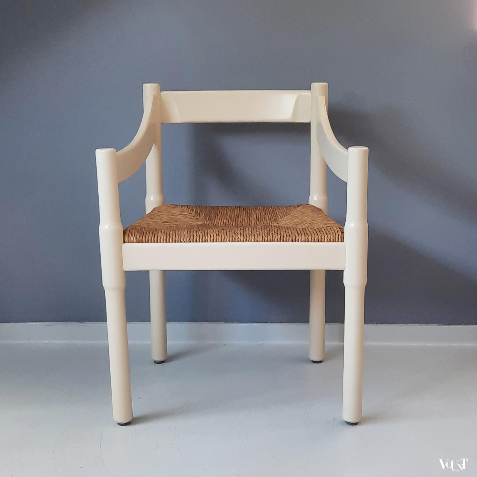Carimate stoel, Vico Magistretti voor Cassina, ca. jaren '70