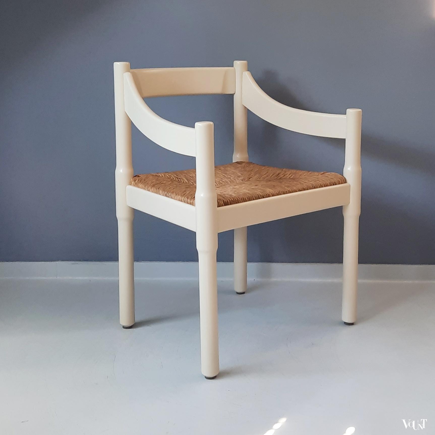Carimate stoel, Vico Magistretti voor Cassina, ca. jaren '70