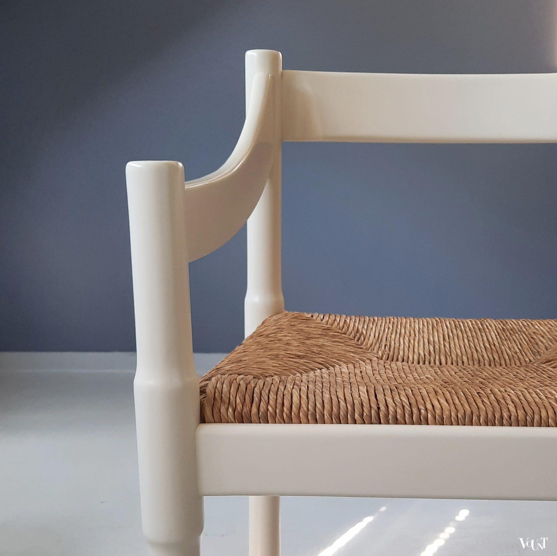 Carimate stoel, Vico Magistretti voor Cassina, ca. jaren '70