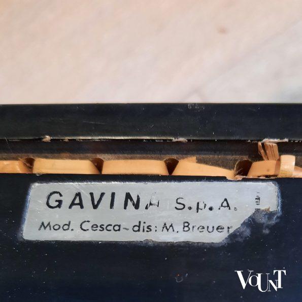 Originele Cesca stoel, Marcel Breuer voor Gavina, jaren '60