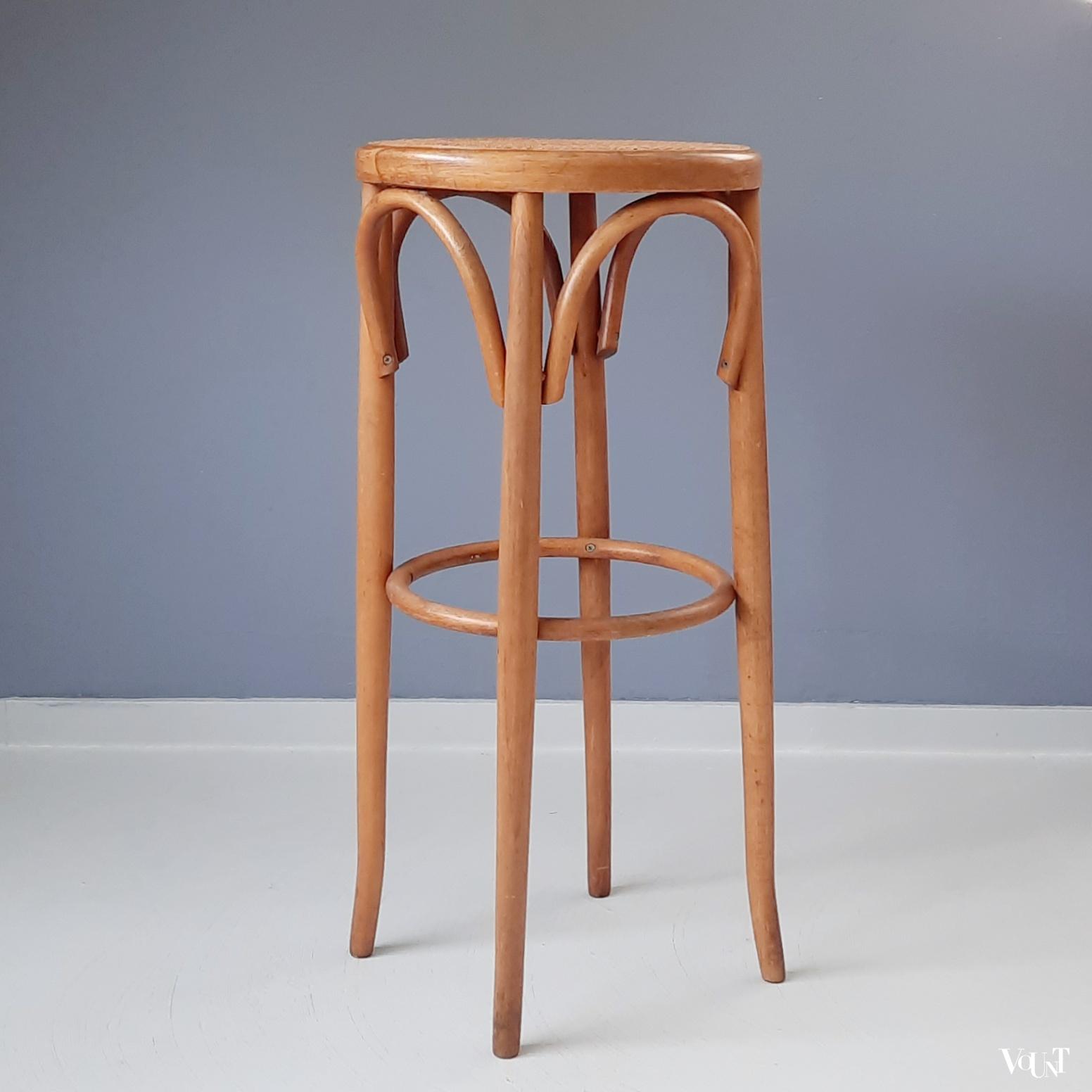 Bentwood hoge kruk, jaren '70