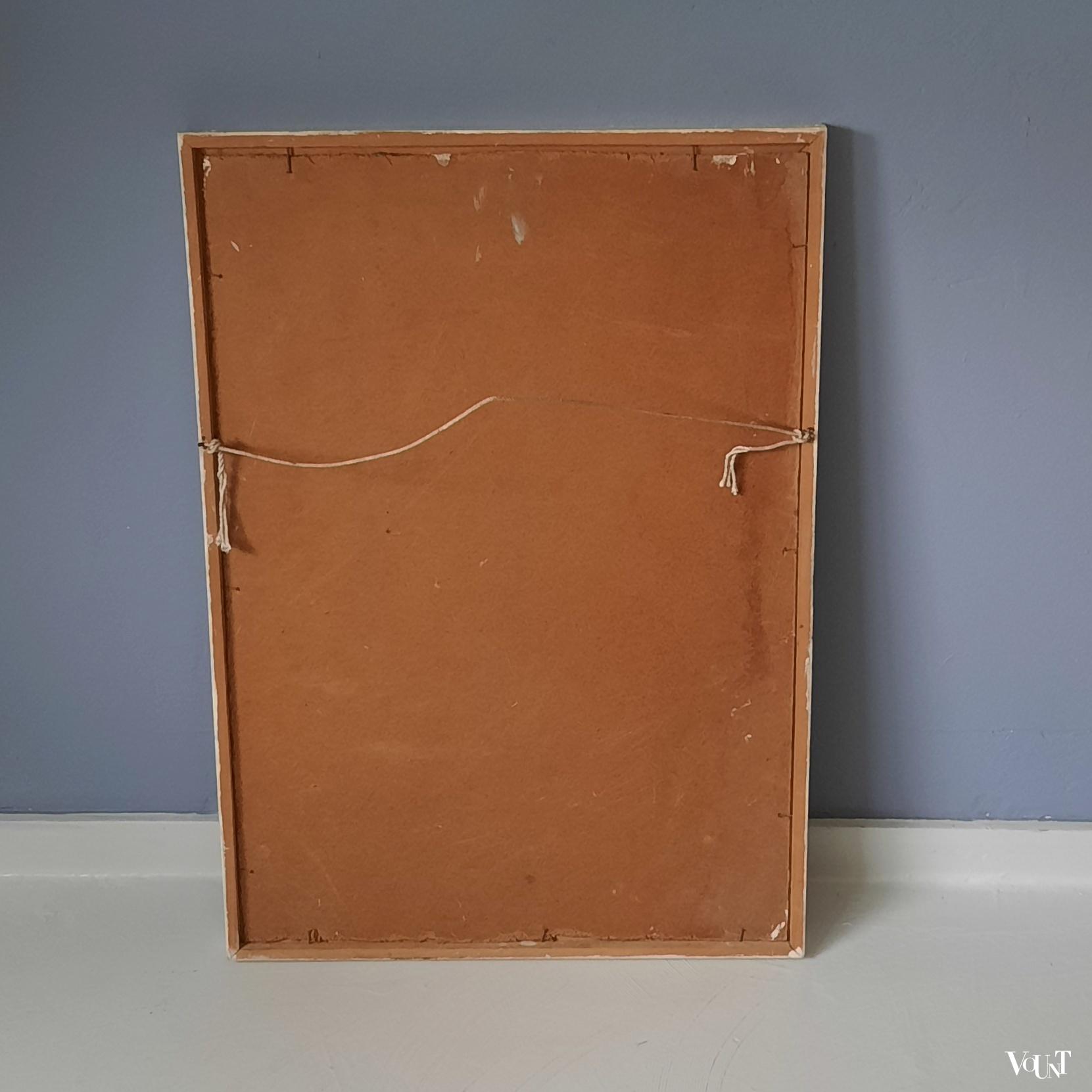 Schilderij M. Obodiwe, Nigeria, gesigneerd, jaren '60/'70