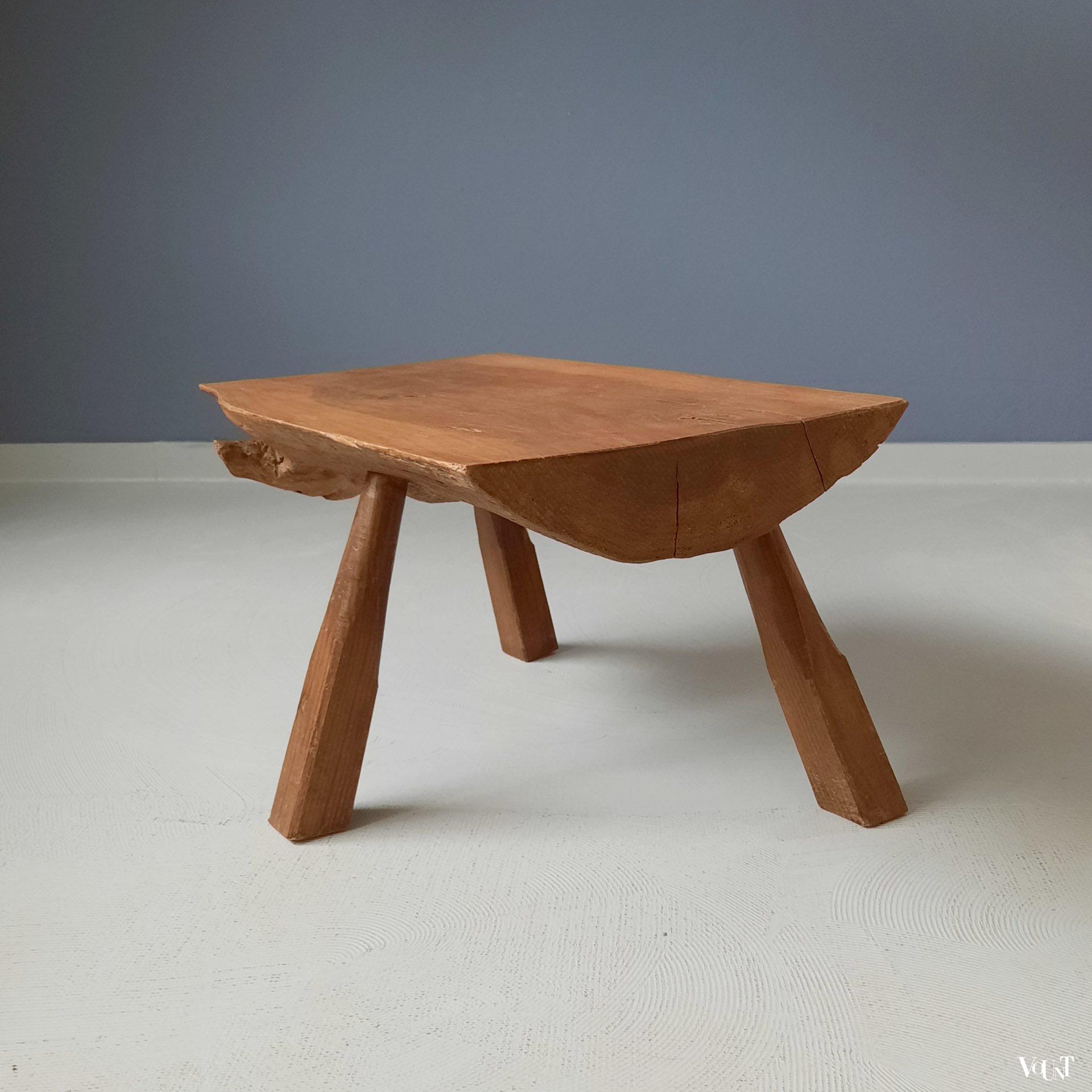 Boomstam bijzettafeltje, jaren '60