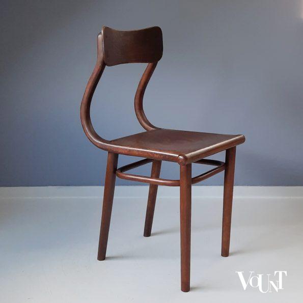 Thonet (bureau)stoel, rond 1900