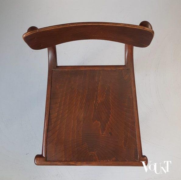 Thonet (bureau)stoel, rond 1900