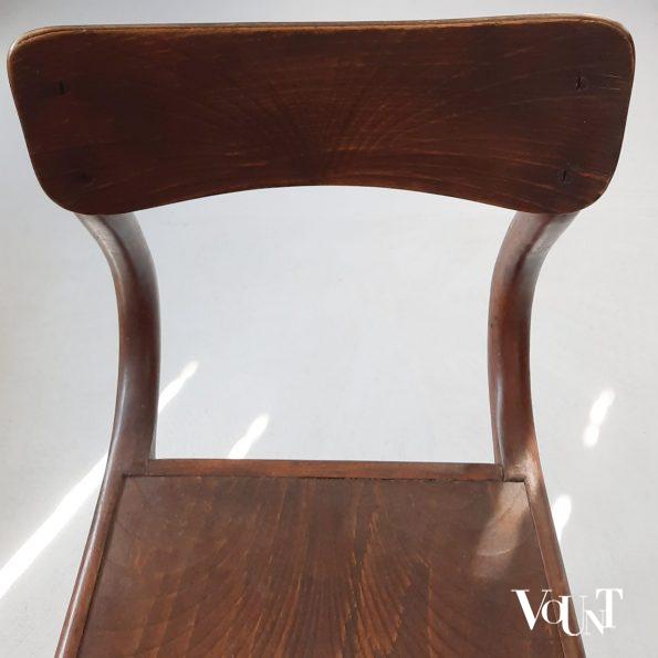 Thonet (bureau)stoel, rond 1900