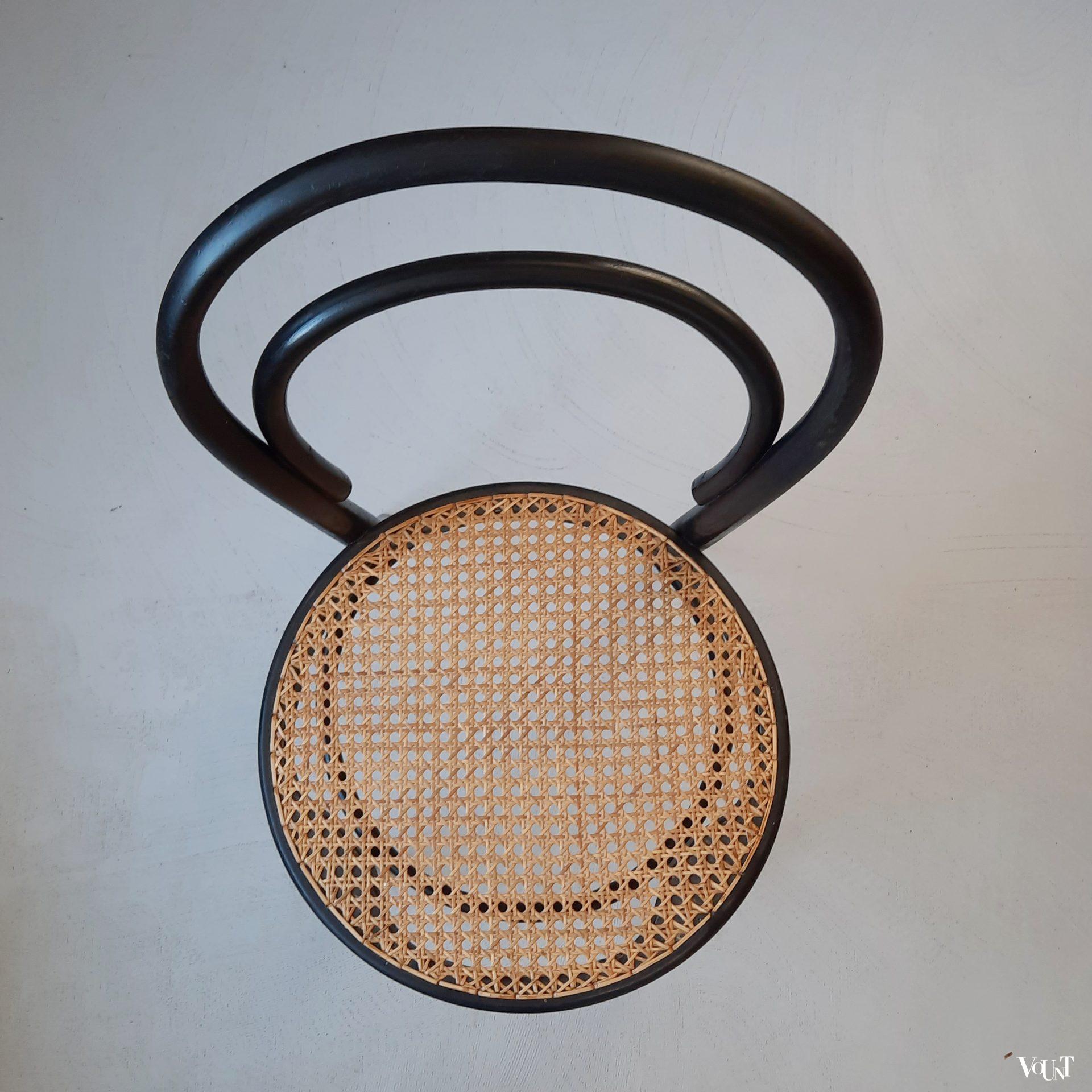 Zwarte nr. 14 stoel, Ligna, jaren '60