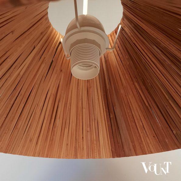 Rotan hanglamp, jaren '80