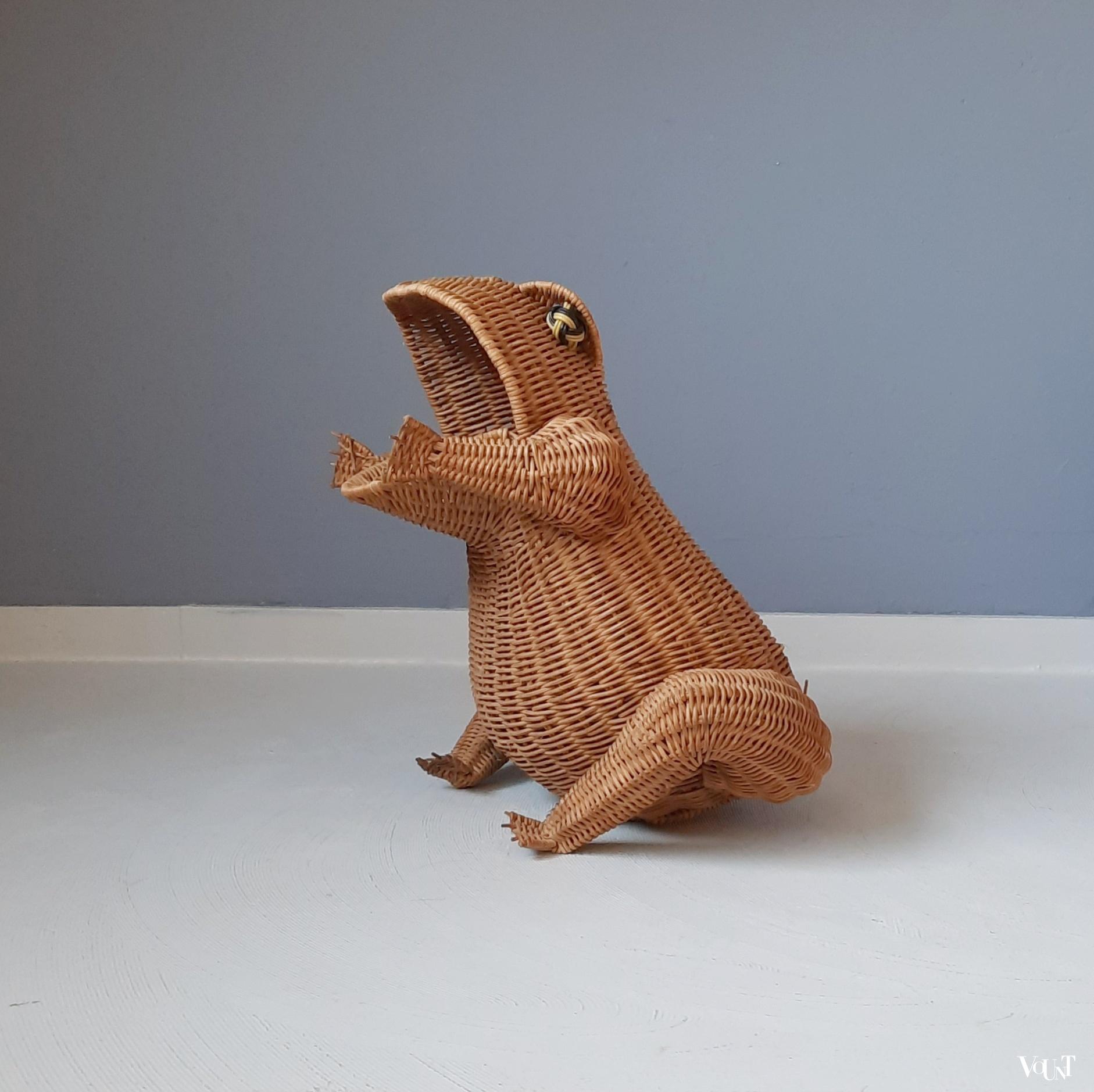 Lectuurmand rotan kikker, Olivier Cajan, jaren '60/'70