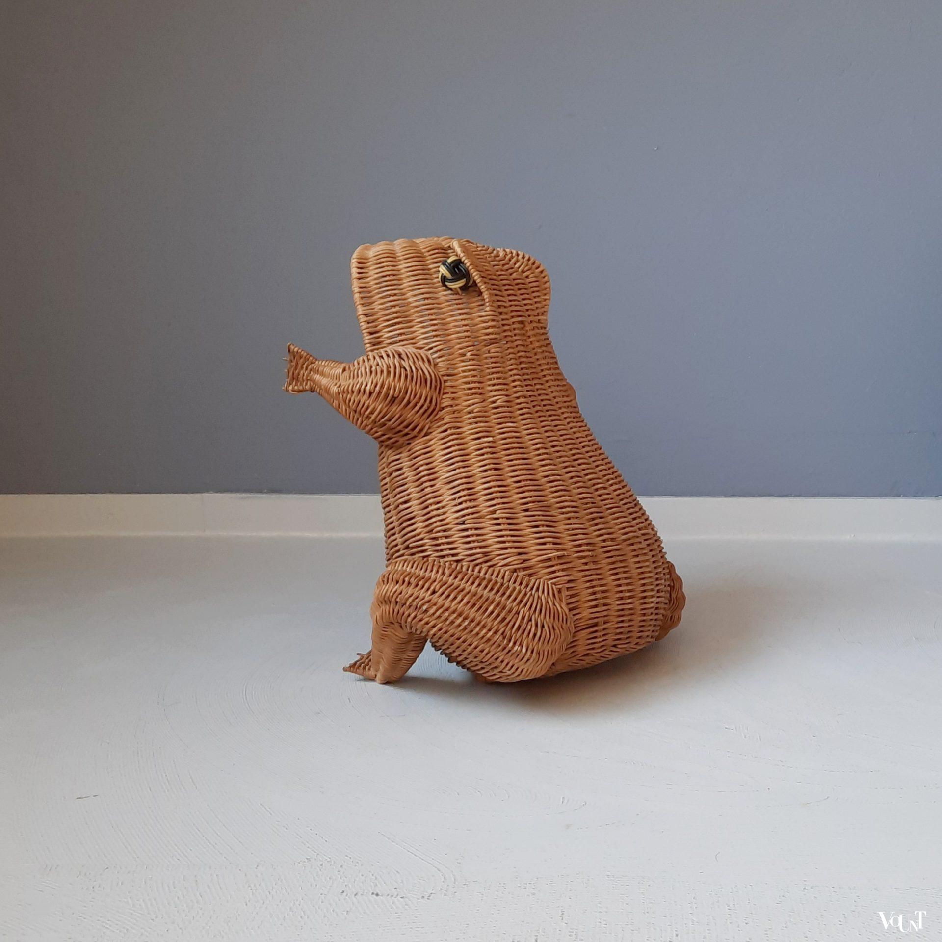 Lectuurmand rotan kikker, Olivier Cajan, jaren '60/'70