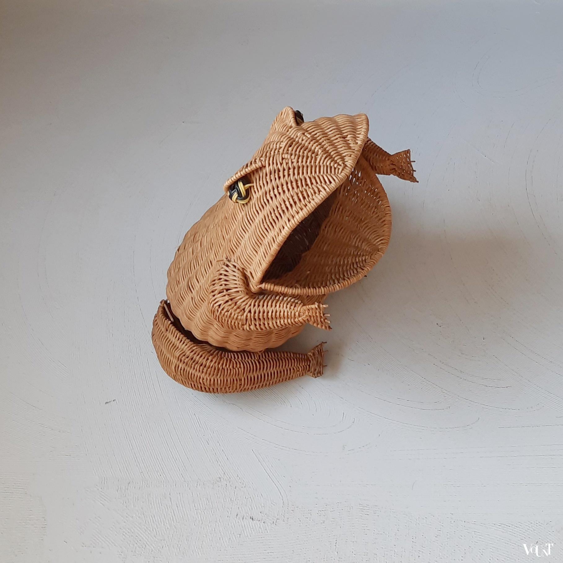 Lectuurmand rotan kikker, Olivier Cajan, jaren '60/'70