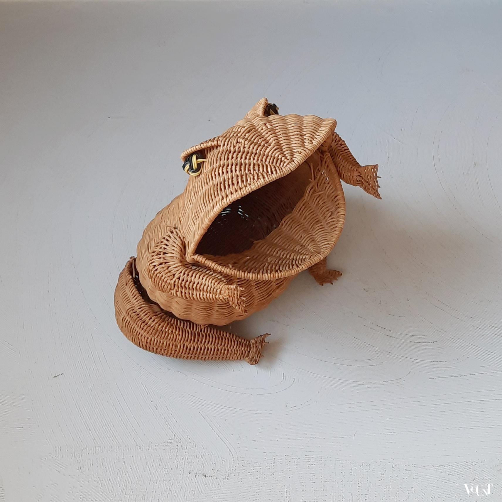 Lectuurmand rotan kikker, Olivier Cajan, jaren '60/'70