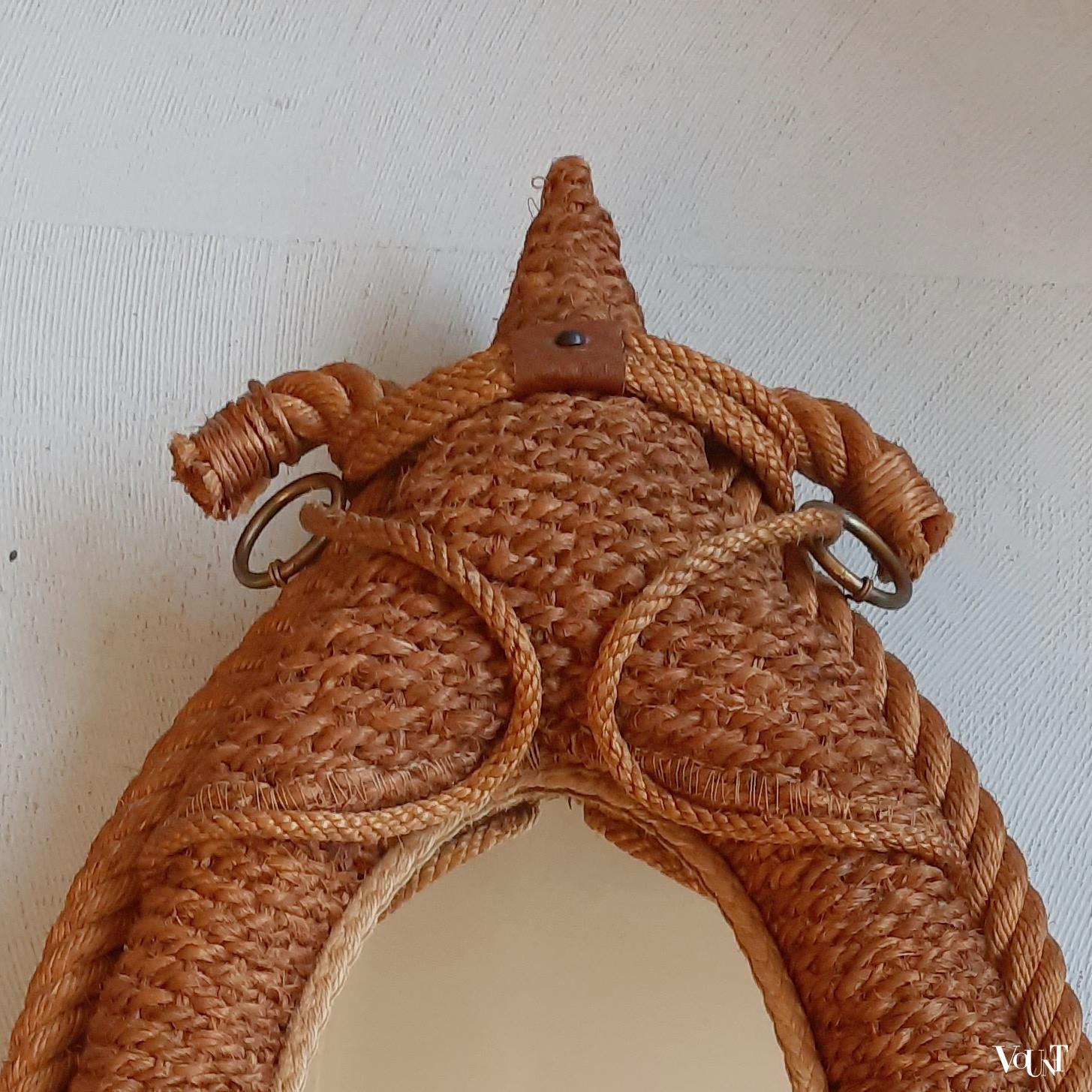 Gareel van touw met spiegel, Frankrijk, jaren '50/'60