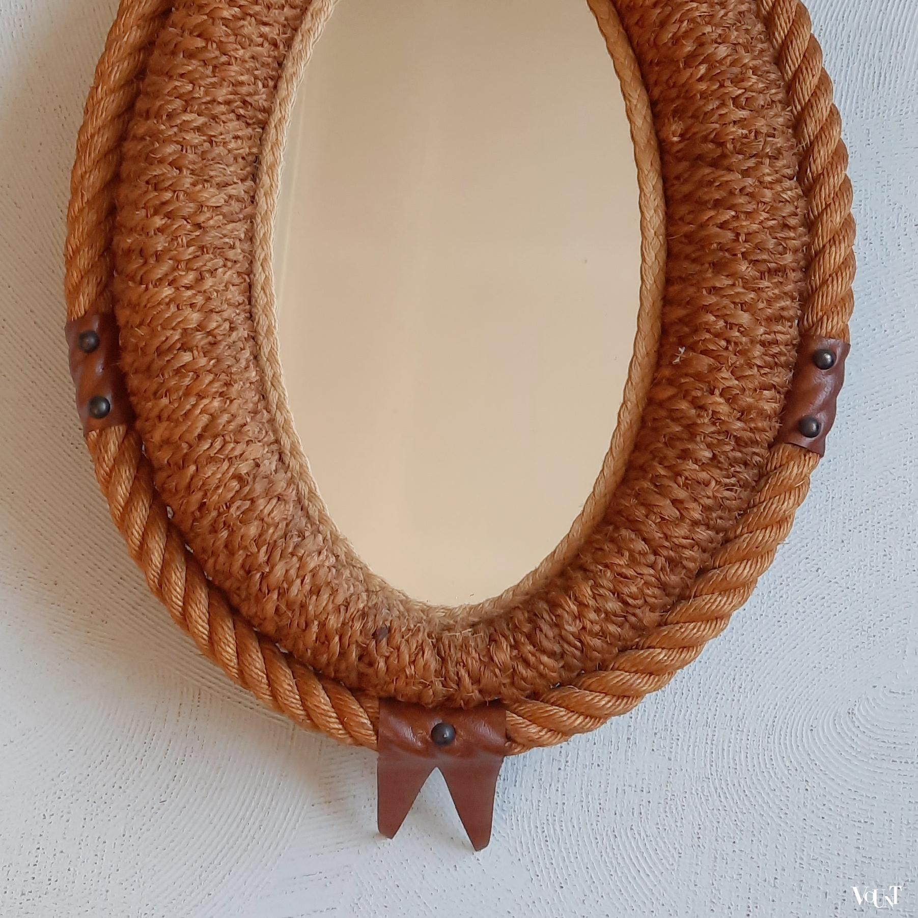 Gareel van touw met spiegel, Frankrijk, jaren '50/'60