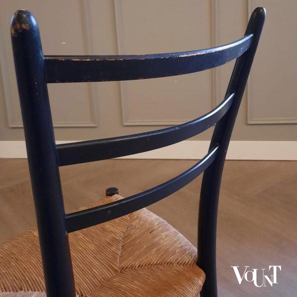 Set van 4 gemerkte Spinetto stoelen, Chiavari, Italië, jaren '50