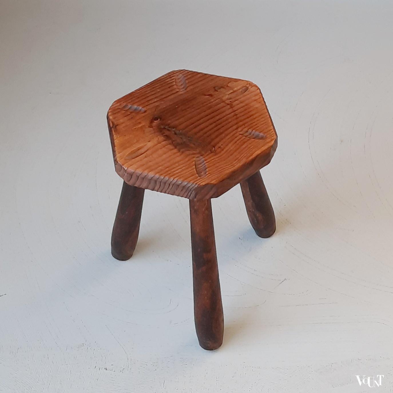 Spaanse brutalist kruk, jaren '60