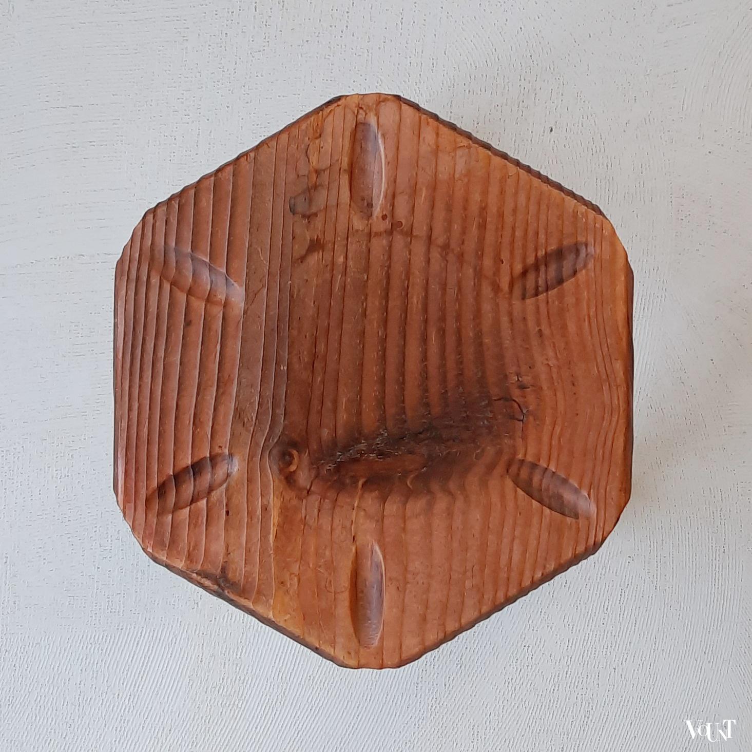 Spaanse brutalist kruk, jaren '60