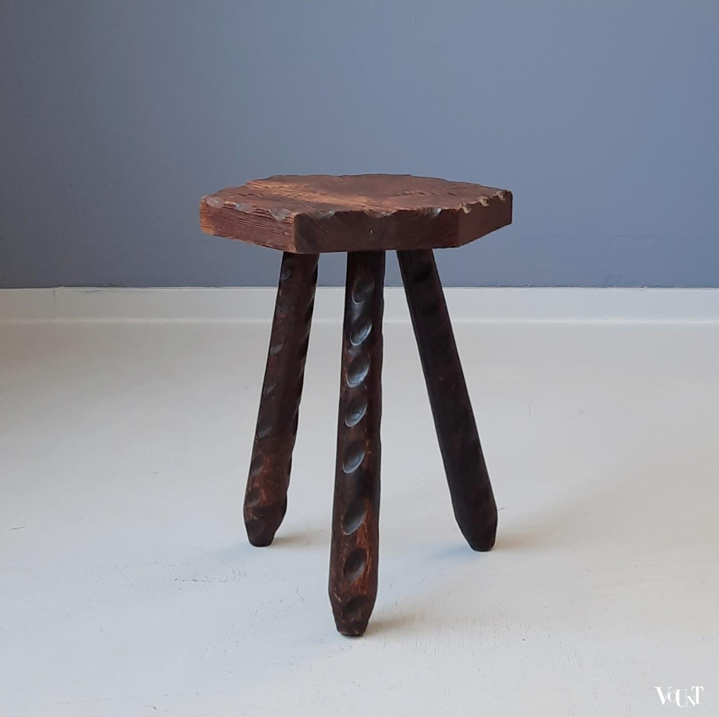 Spaanse brutalist kruk, jaren '60