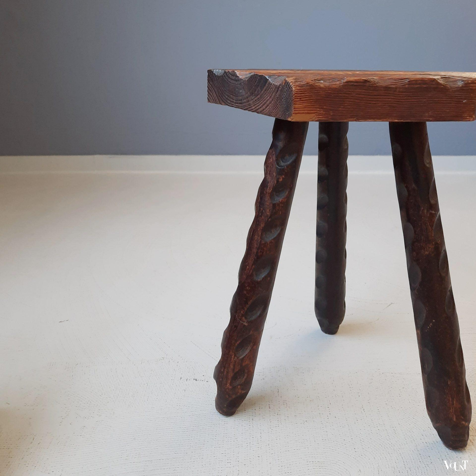 Spaanse brutalist kruk, jaren '60