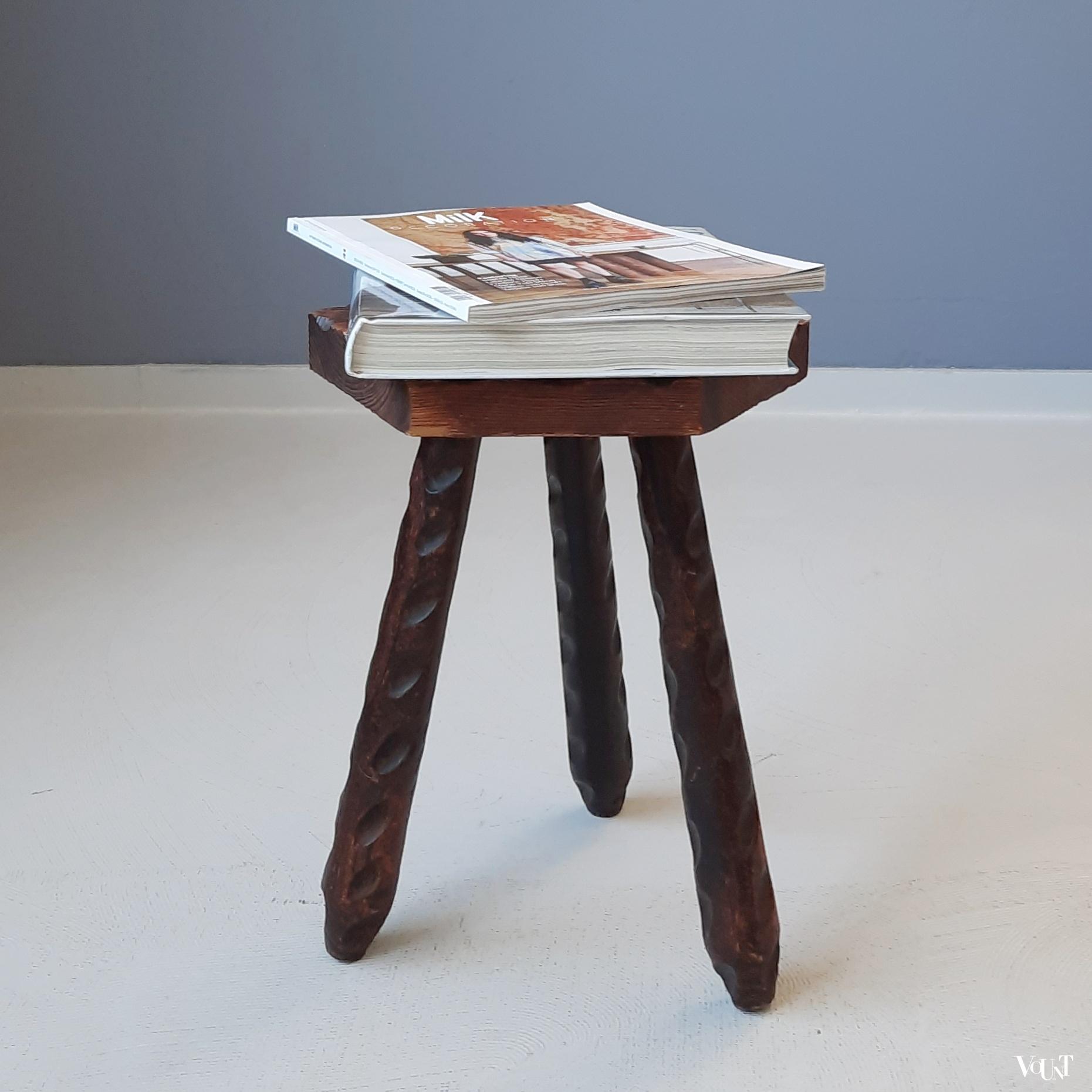 Spaanse brutalist kruk, jaren '60