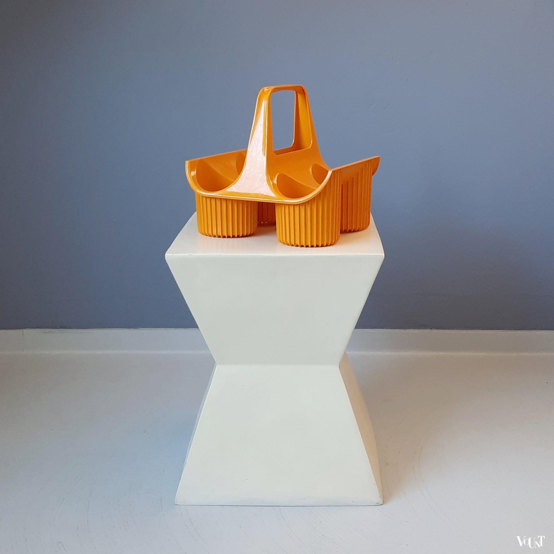 Space age flessenhouder, Curver, jaren '60/'70