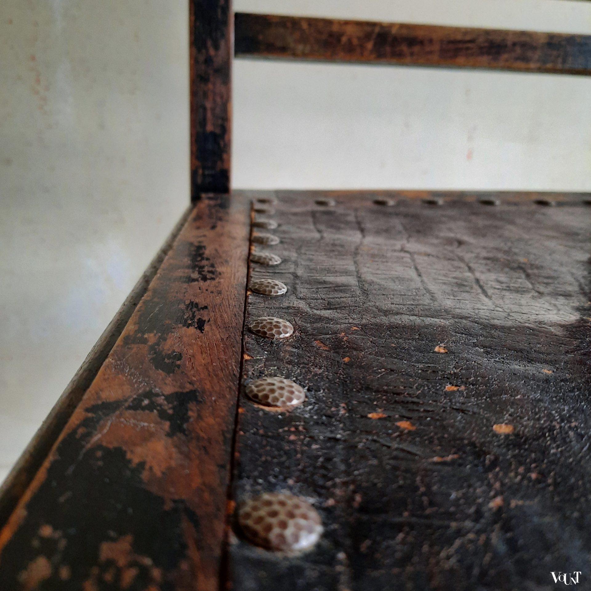 Art nouveau stoel, rond 1910