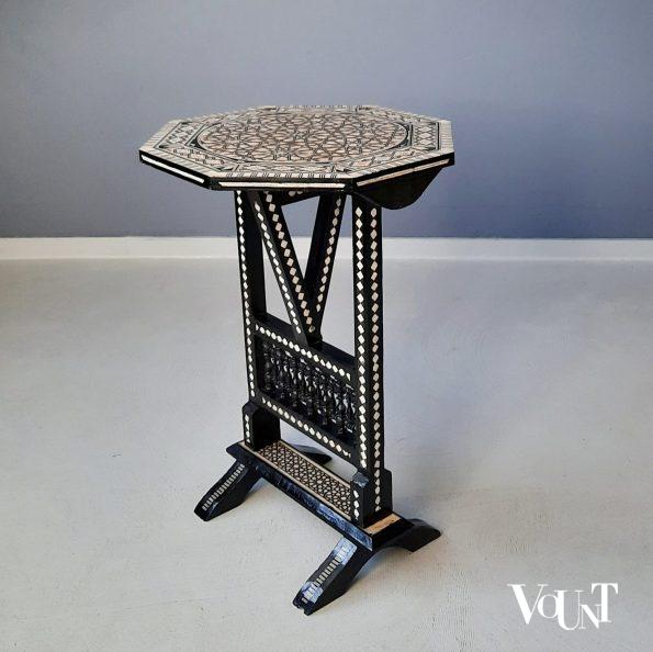Egyptische klaptafel / bijzettafel met parelmoer
