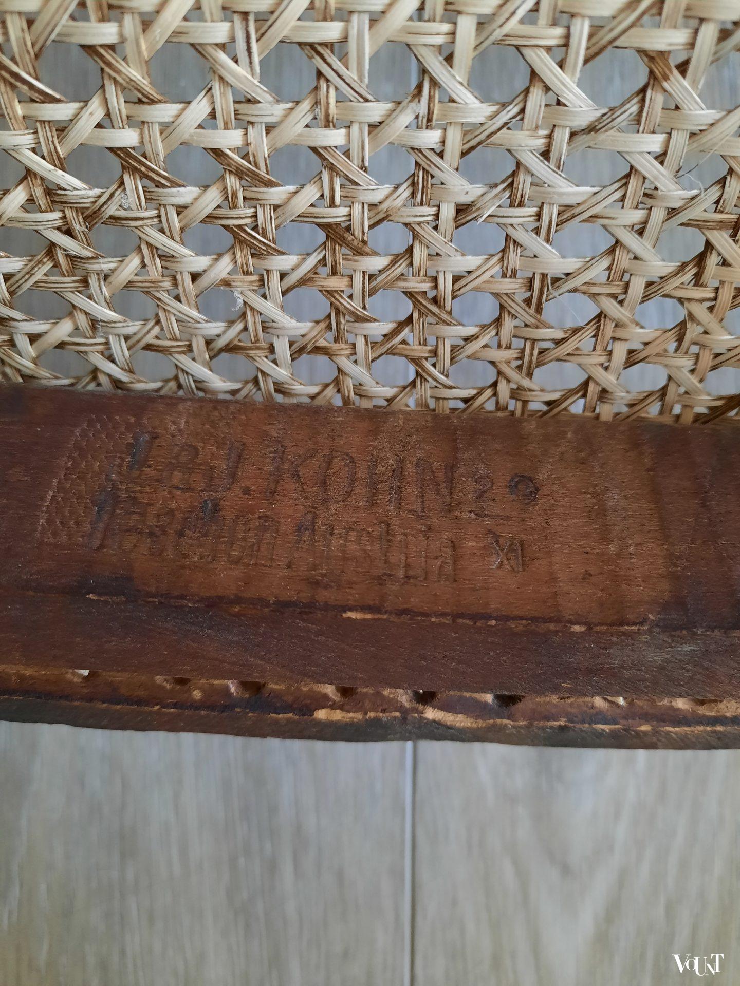 Stoel nr. 17, Jacob & Josef Kohn, rond 1880