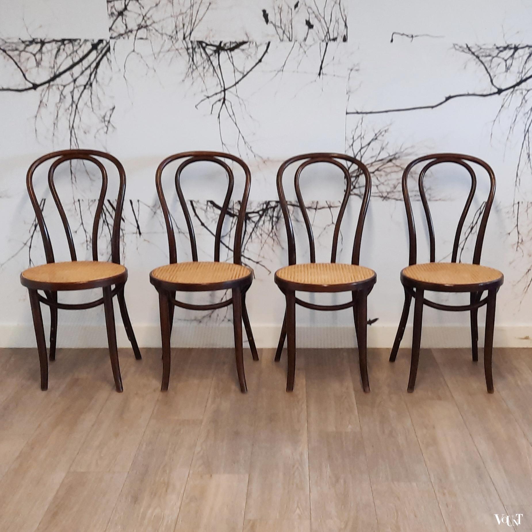 Set van 4 nr. 18 stoelen, ZPM Radomsko, jaren '70