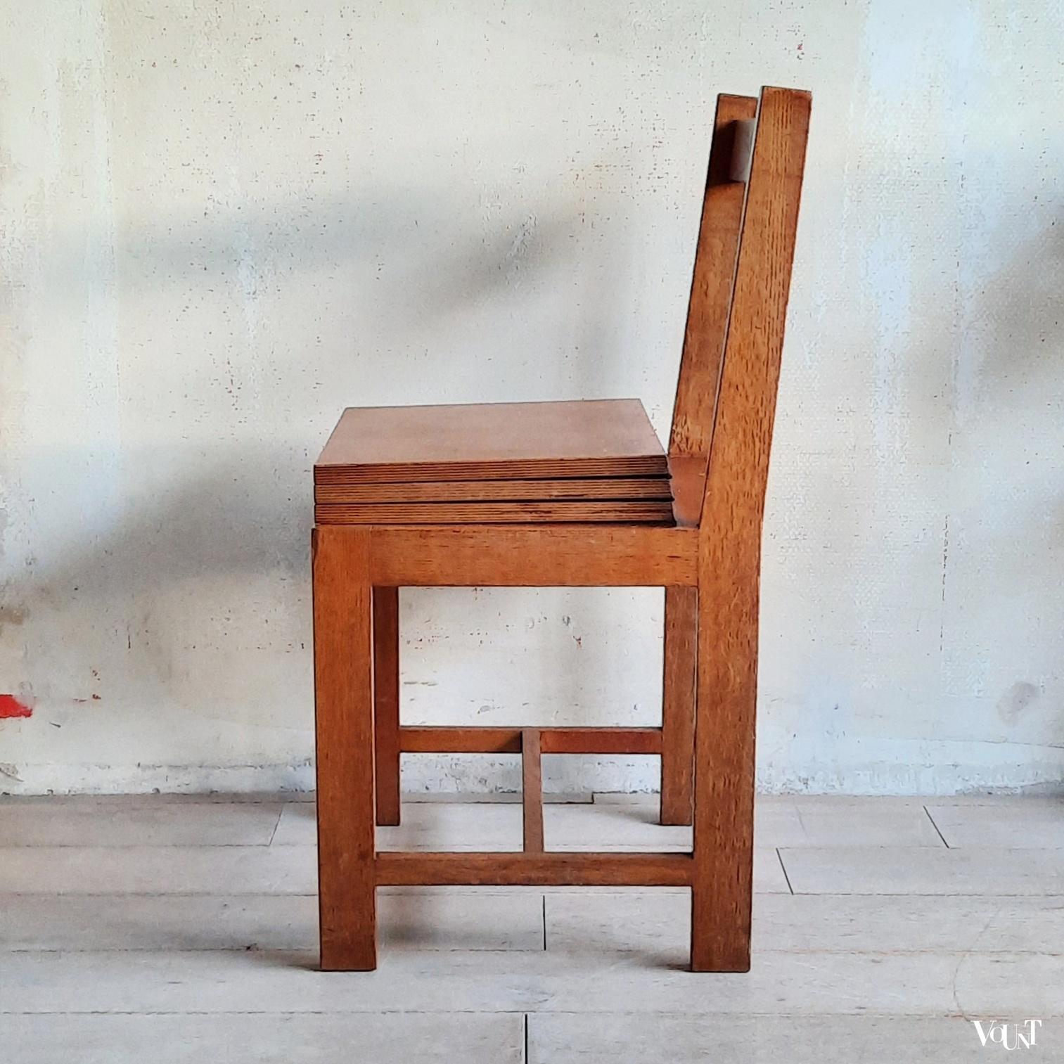 In hoogte verstelbare stoel / pianostoel, rond 1920