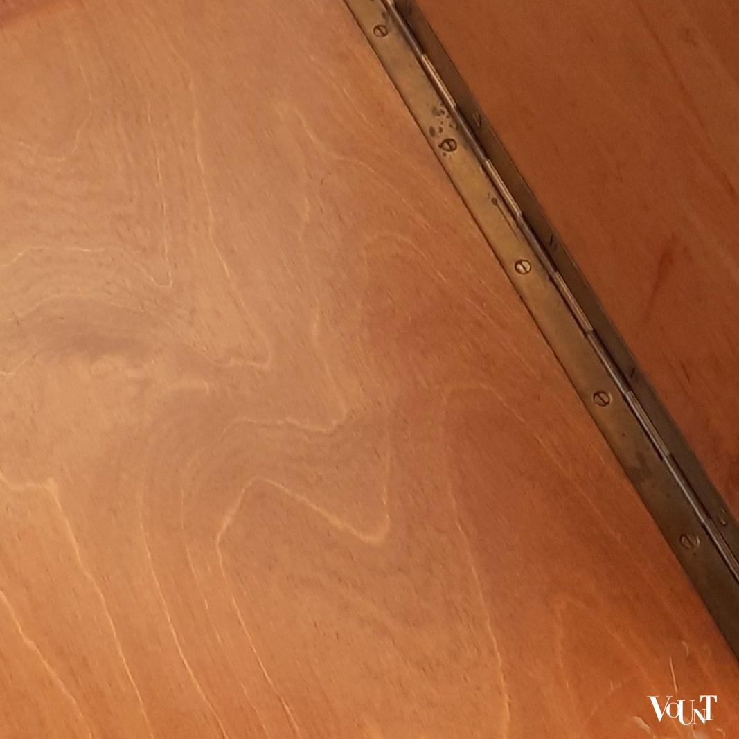 In hoogte verstelbare stoel / pianostoel, rond 1920