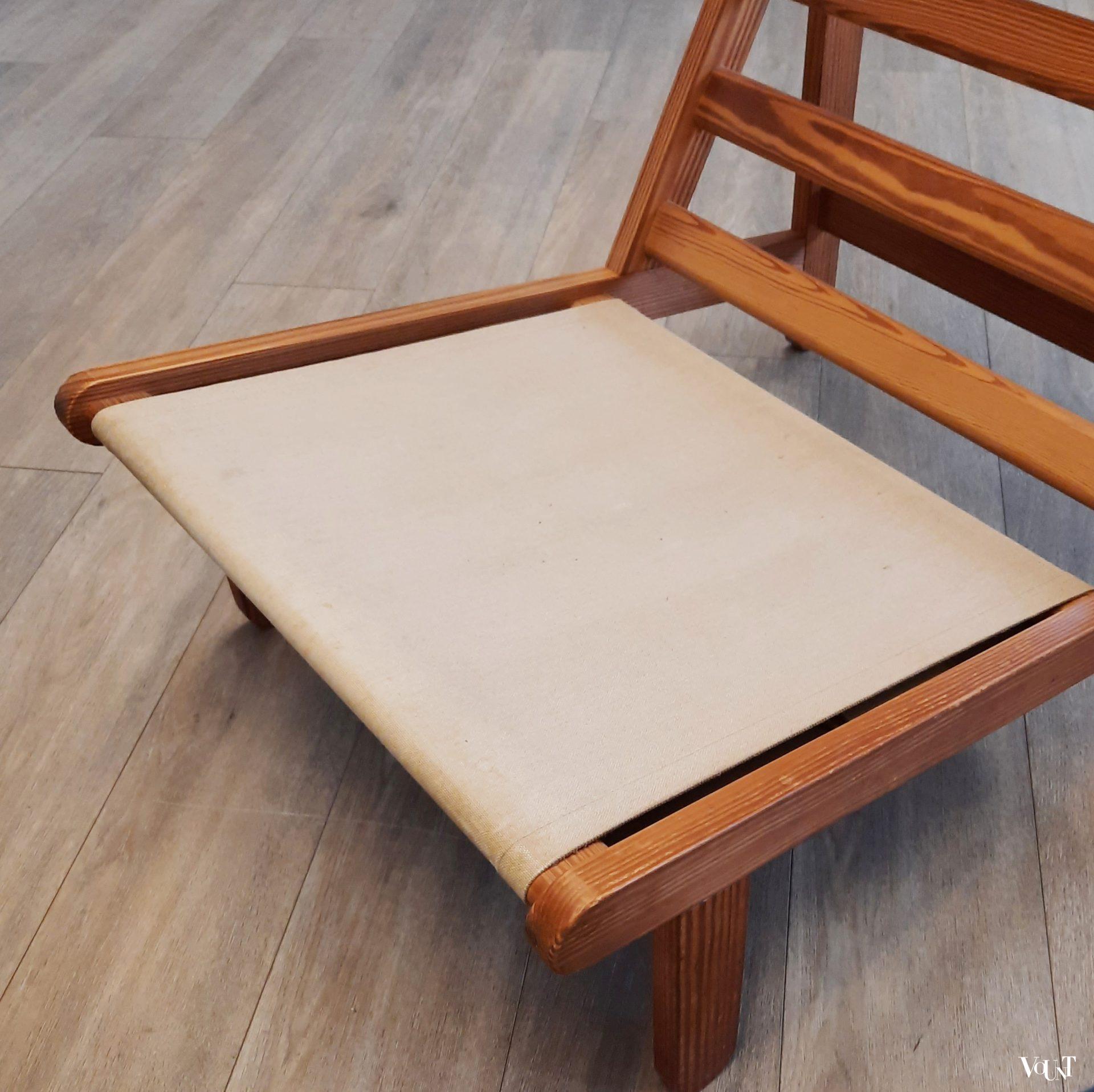 Set van 3 "Rag Chairs", Bernt Petersen, Denemarken, jaren '60