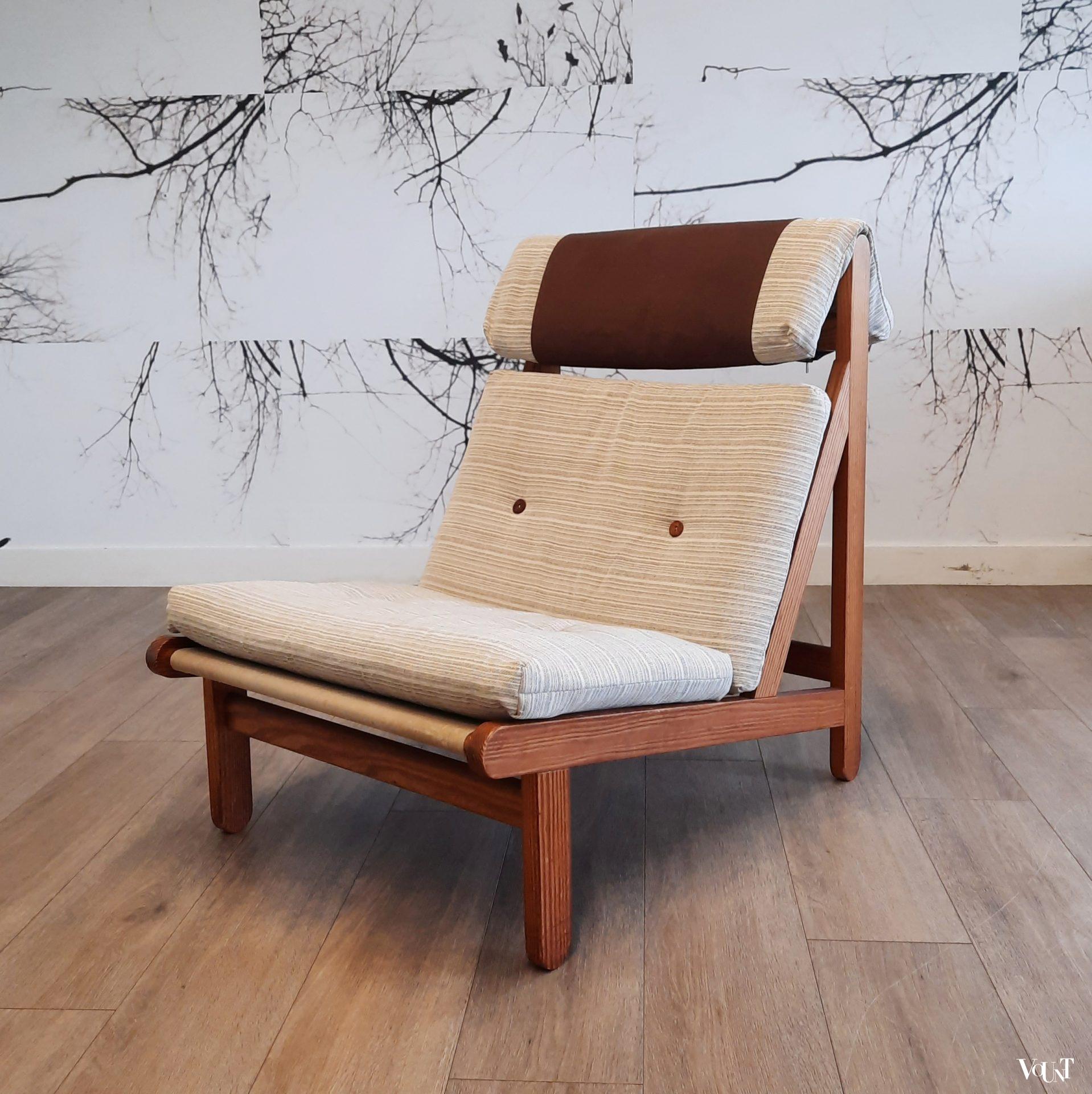 Set van 3 "Rag Chairs", Bernt Petersen, Denemarken, jaren '60