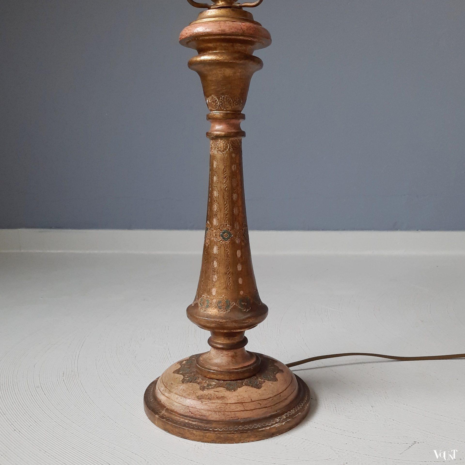 Florentijnse tafellamp, Pistone, Italië, jaren '50