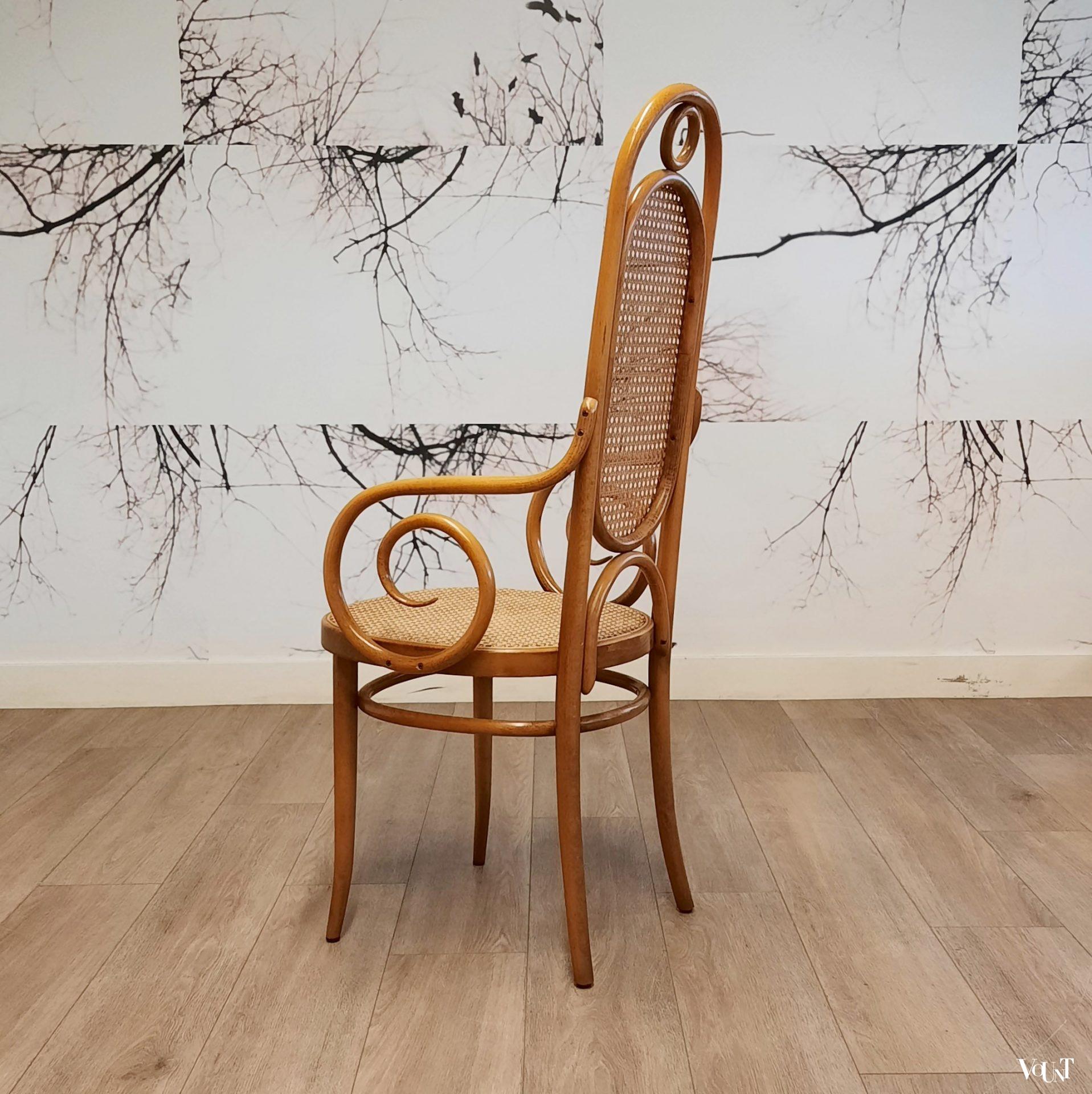 Blonde stoel nr. 207 RF, Thonet, jaren '80
