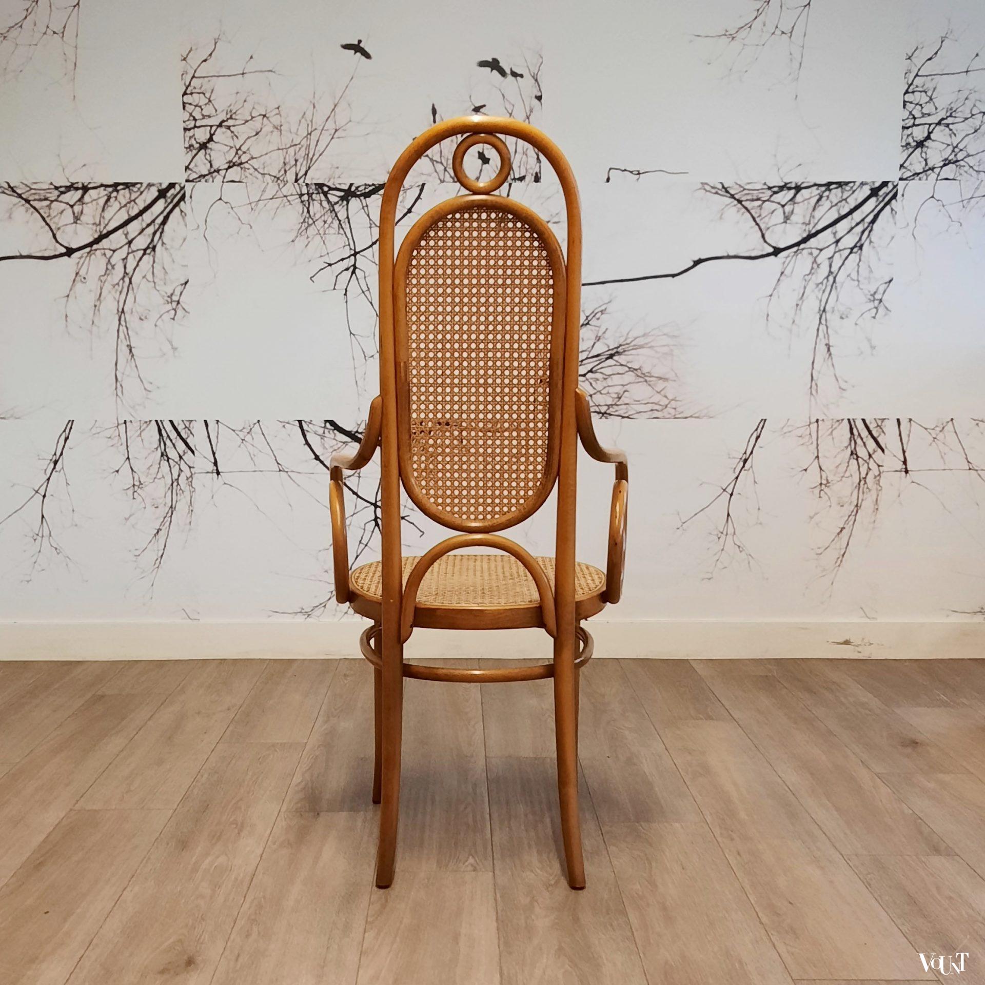 Blonde stoel nr. 207 RF, Thonet, jaren '80