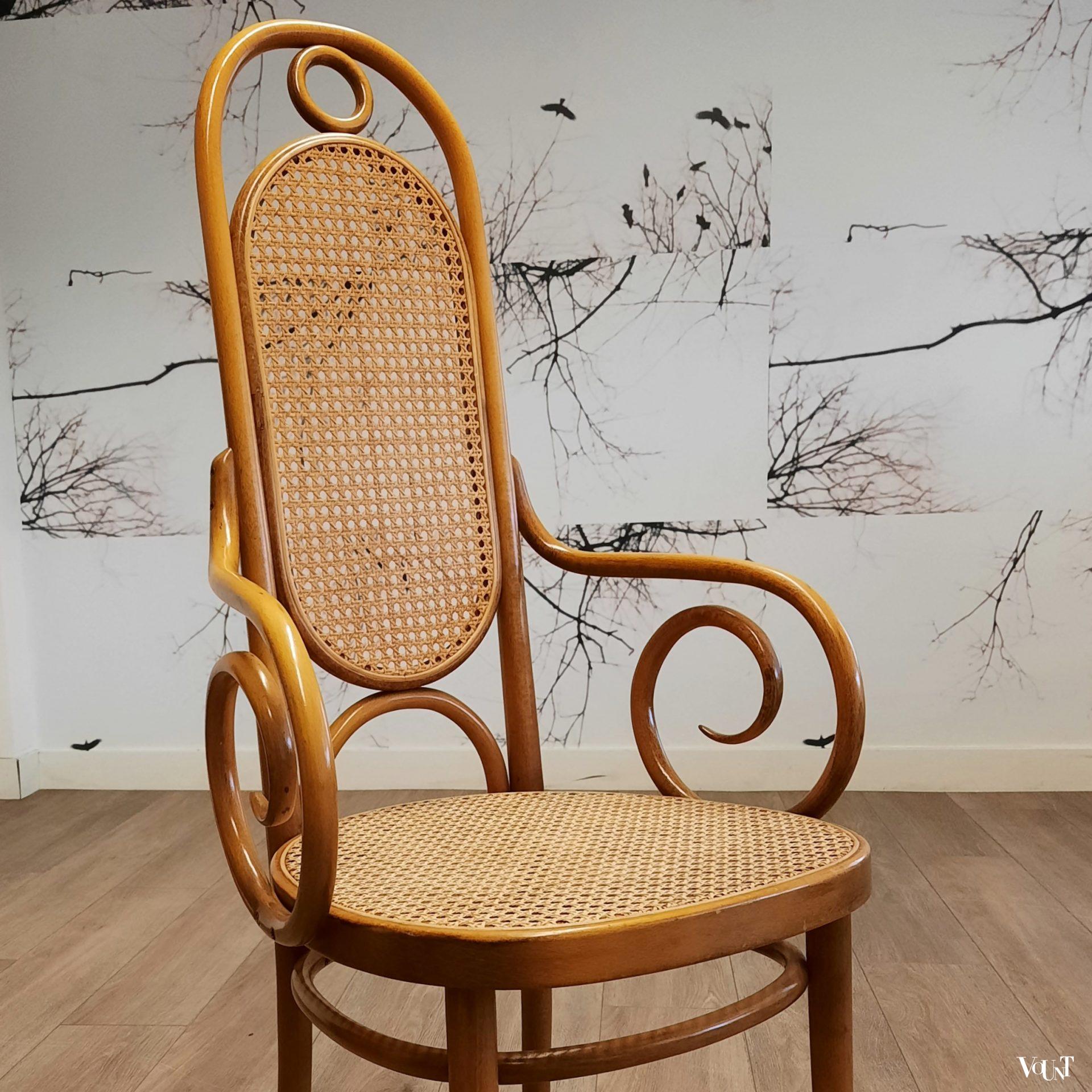 Blonde stoel nr. 207 RF, Thonet, jaren '80
