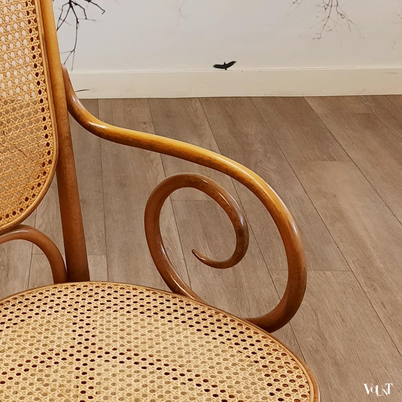 Blonde stoel nr. 207 RF, Thonet, jaren '80