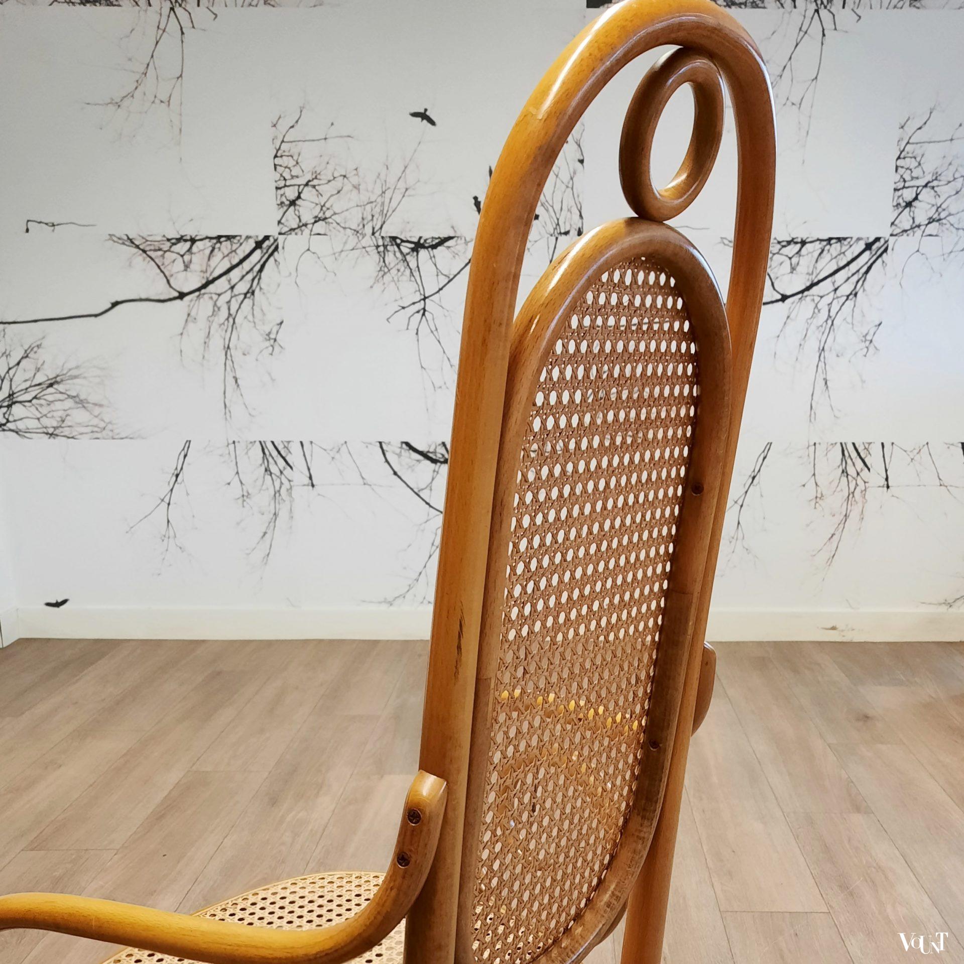 Blonde stoel nr. 207 RF, Thonet, jaren '80