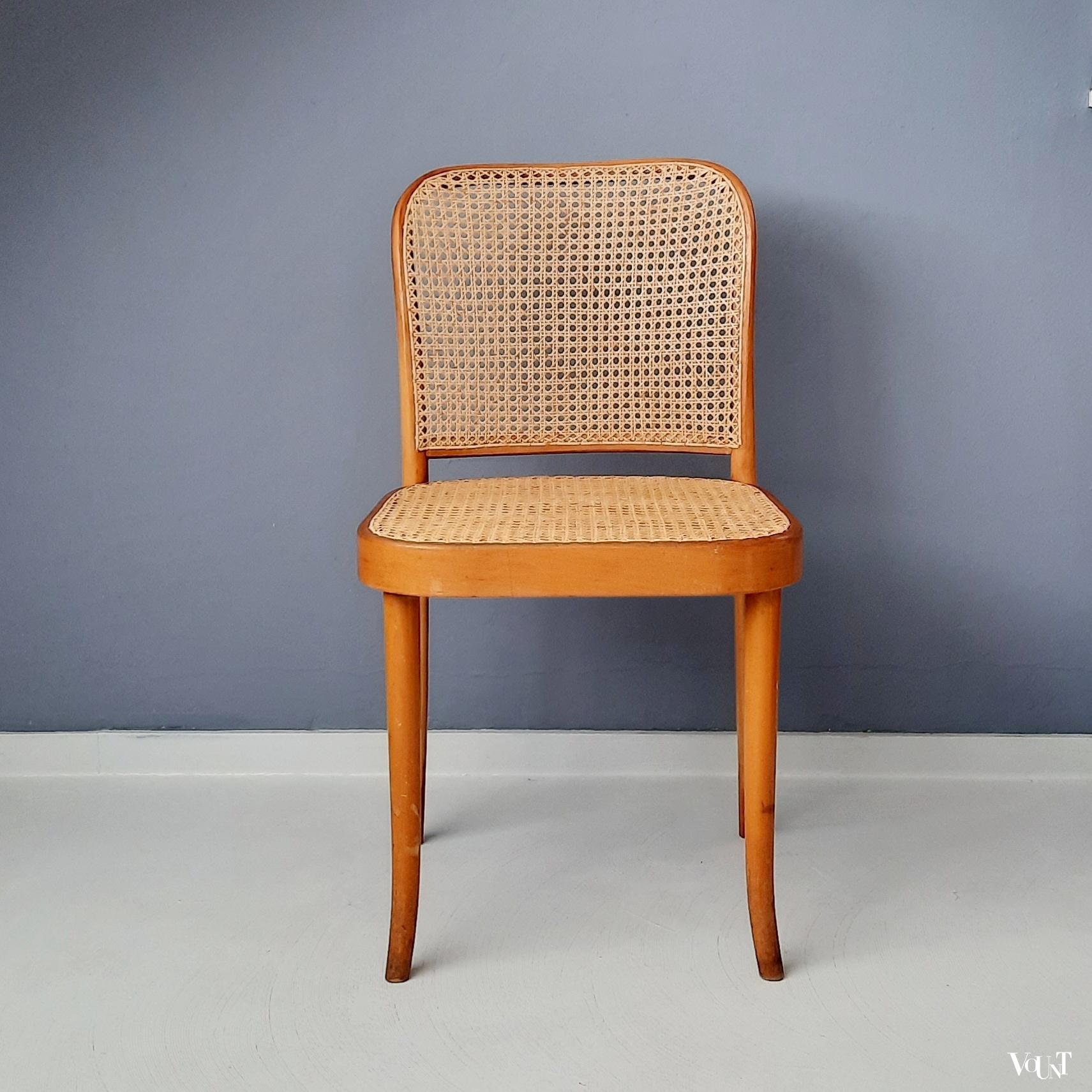 Praag of 811 stoel, Josef Hoffmann voor Thonet/Ligna, jaren '50