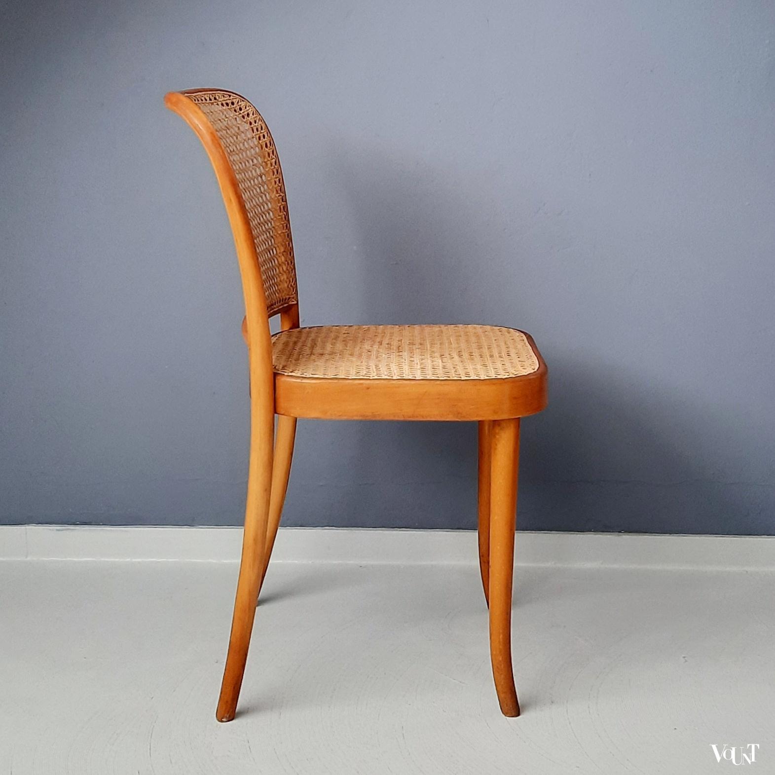 Praag of 811 stoel, Josef Hoffmann voor Thonet/Ligna, jaren '50