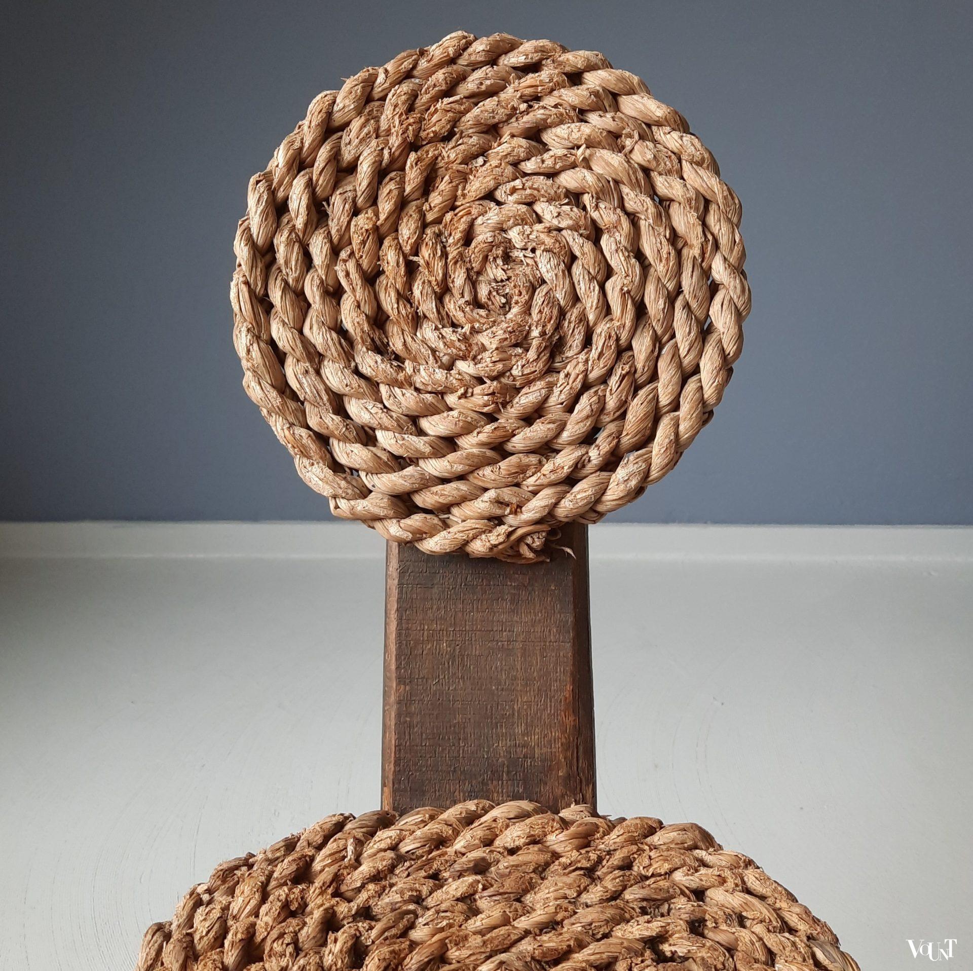 Driepoot stoel, Adrien Audoux & Frida Minnet, Frankrijk, jaren '50