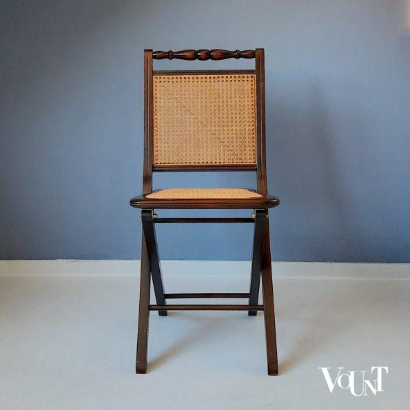 Klassieke houten klapstoel, ca. jaren '70