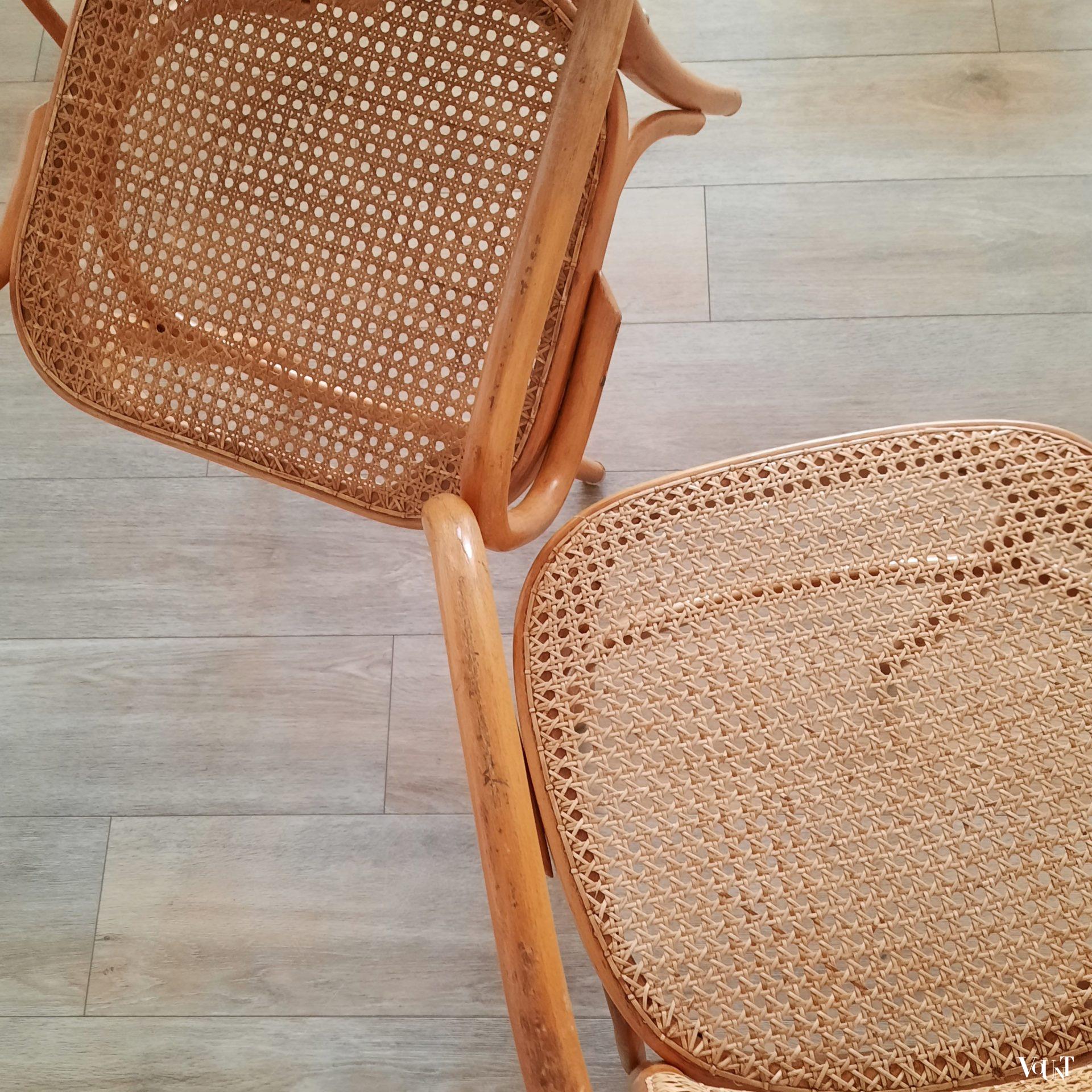 Set van 4 Praag of 811 stoelen, Ligna, jaren '70