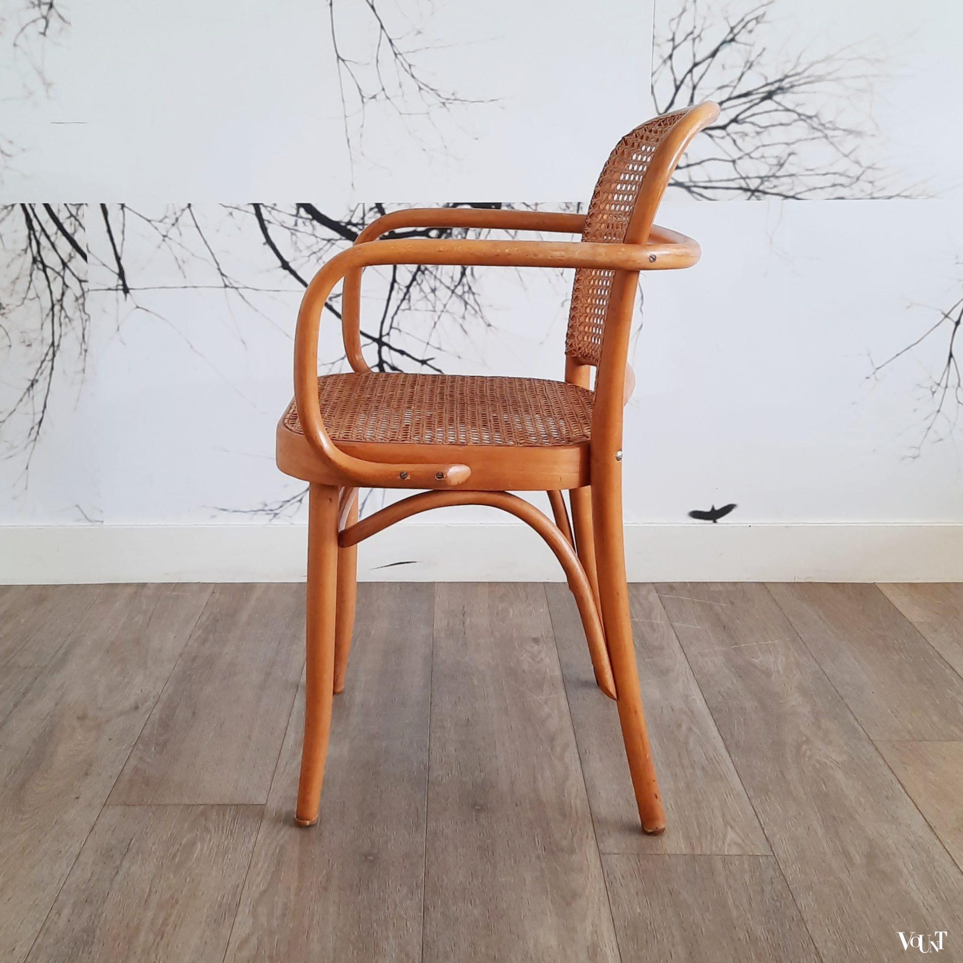 Set van 4 Praag of 811 stoelen, Ligna, jaren '70