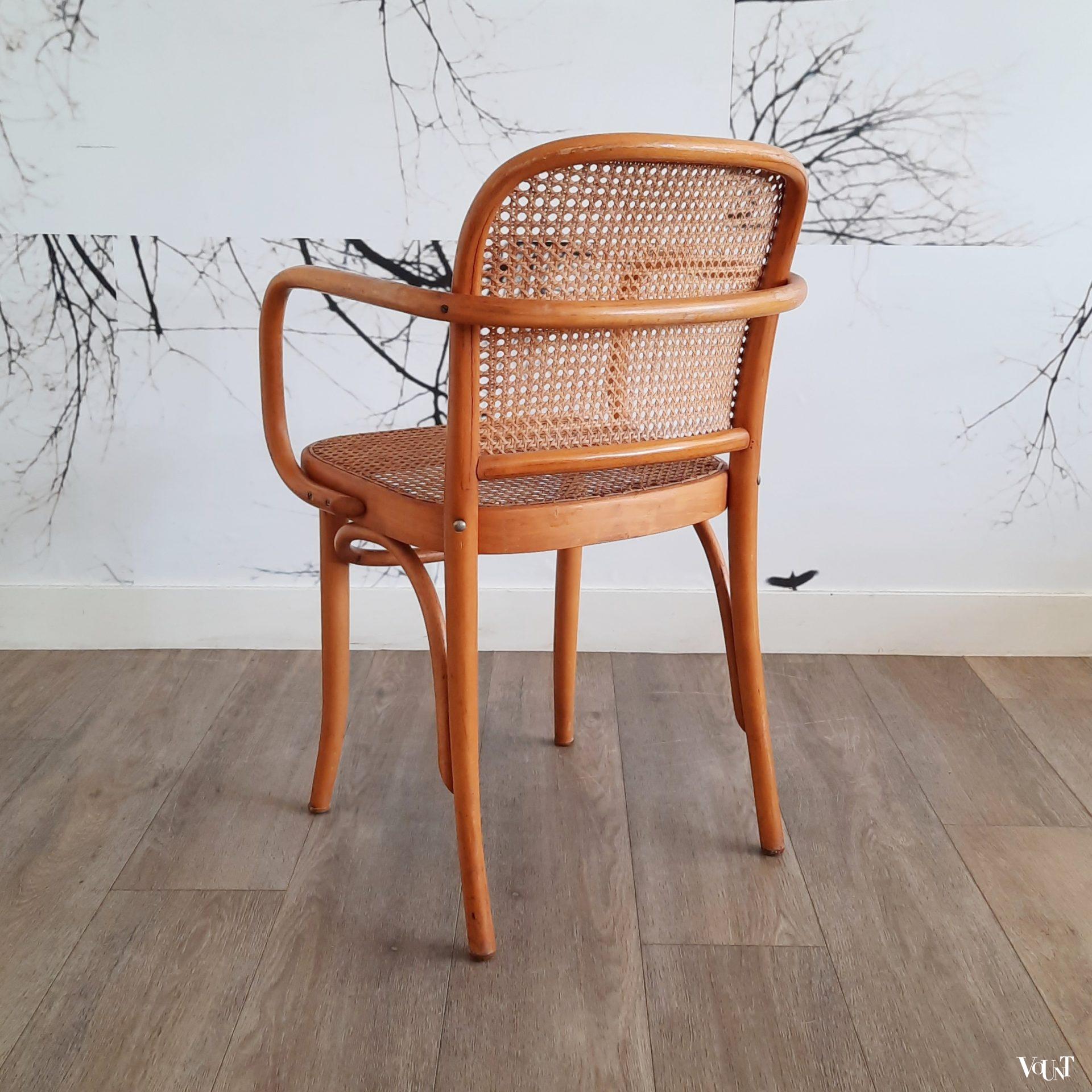 Set van 4 Praag of 811 stoelen, Ligna, jaren '70